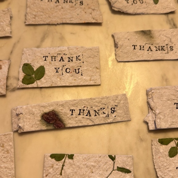 18 unique thank you tags - Picture 5 of 6